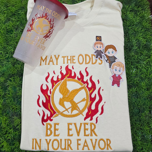 MAY THE ODDS BE EVER IN YOUR FAVOR