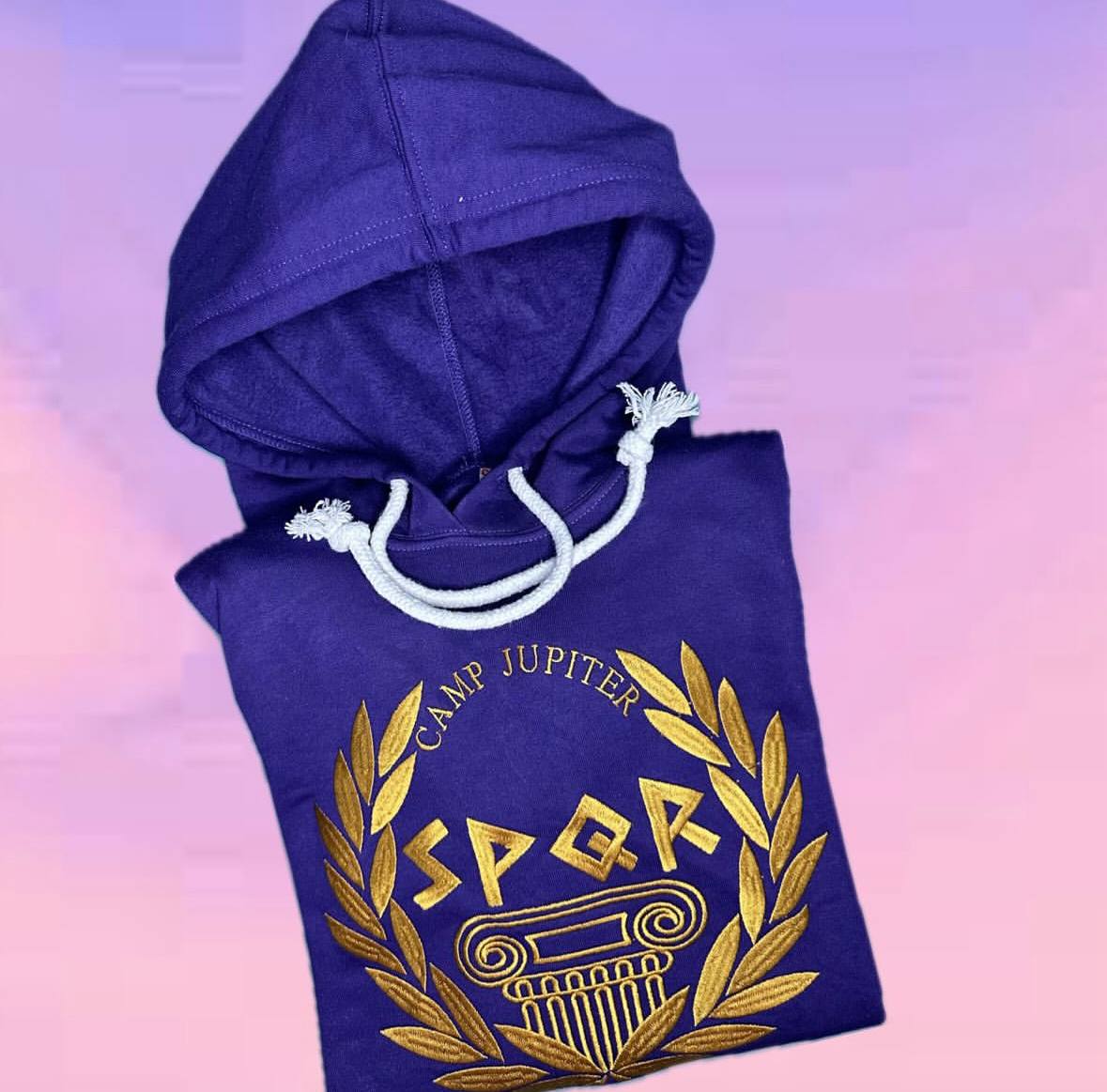SUDADERA PERCY JACKSON BORDADA