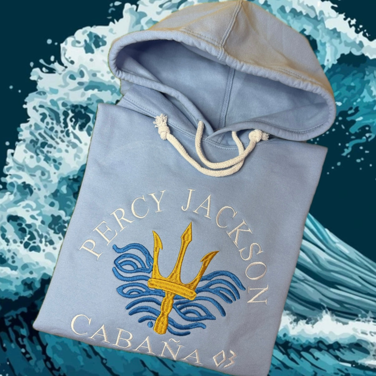 SUDADERA PERCY JACKSON BORDADA